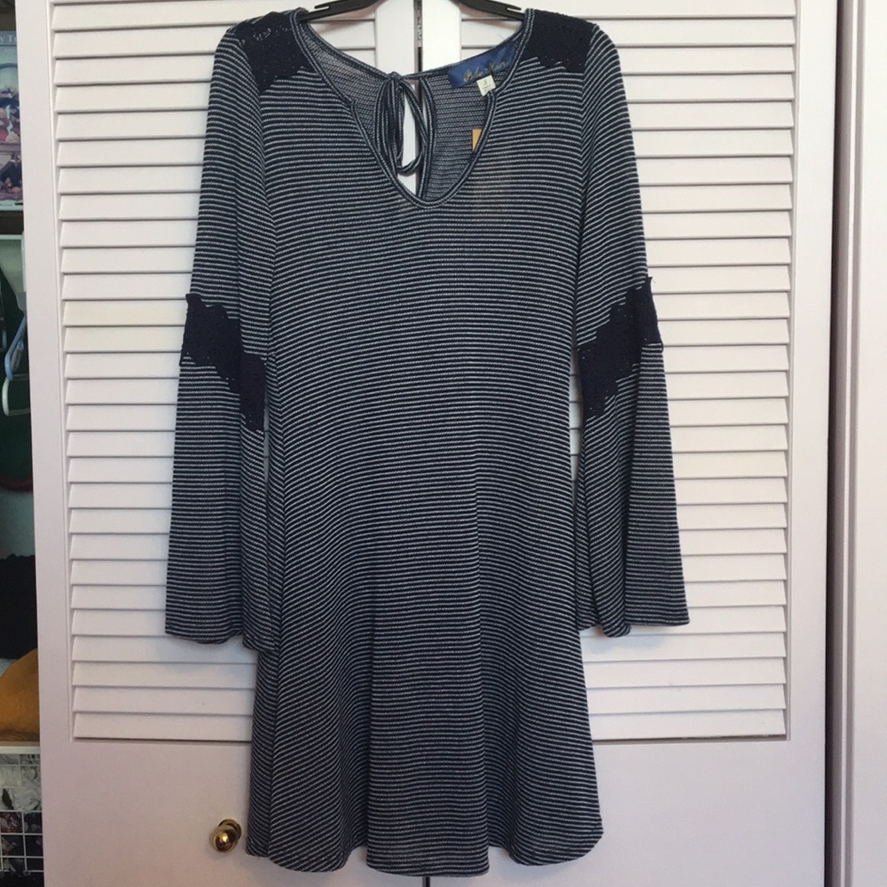 Blue Stripped Dress